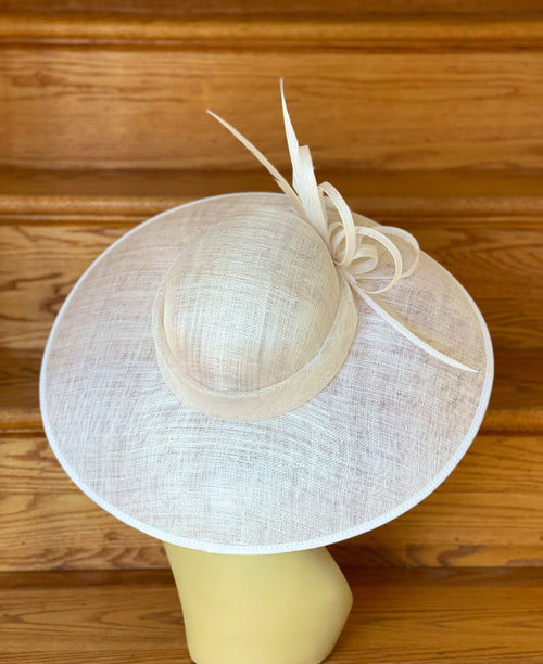 M839( White )Vintage Kentucky Derby, Church, Wedding, Easter  display picture 1
