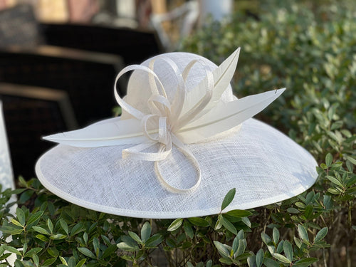 M839( White )Vintage Kentucky Derby, Church, Wedding, Easter  display picture 2
